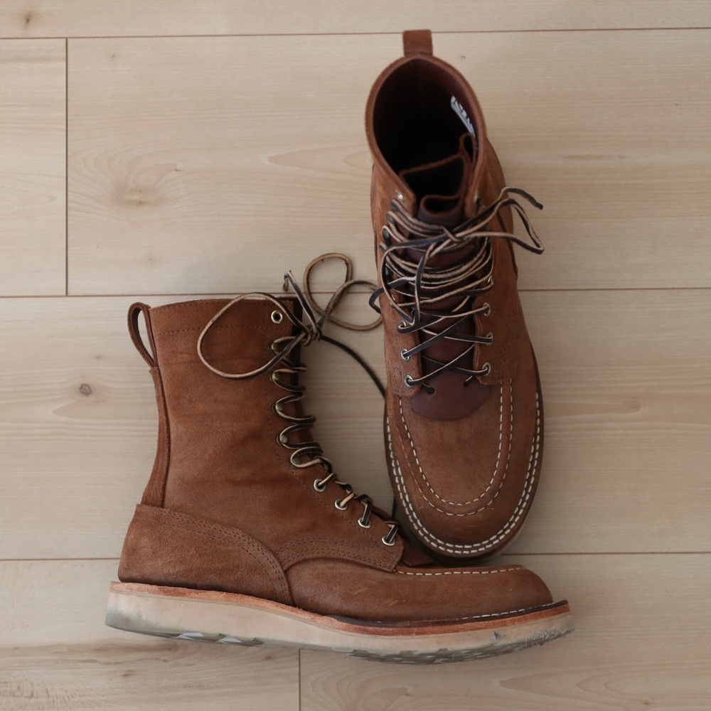 8” Moc Toe Boots